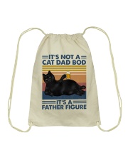 IT'S NOT A CAT DAD BOD IT'S A FATHER FIGURE Drawstring Bag tile