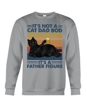 IT'S NOT A CAT DAD BOD IT'S A FATHER FIGURE Crewneck Sweatshirt tile