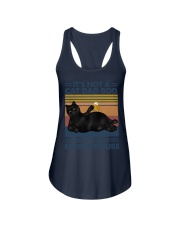 IT'S NOT A CAT DAD BOD IT'S A FATHER FIGURE Ladies Flowy Tank tile