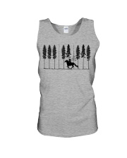 HORSE RACING MUSIC FOREST Unisex Tank tile
