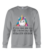 IF YOU CAN SEE ME I FAILED MU STEALTH CHECK Crewneck Sweatshirt tile
