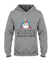 IF YOU CAN SEE ME I FAILED MU STEALTH CHECK Hooded Sweatshirt tile