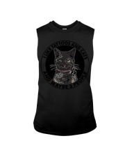 I LIKE TATTOOS AND CATS Sleeveless Tee tile