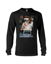 JUST A GIRL WHO LOVES BOOKS Long Sleeve Tee tile