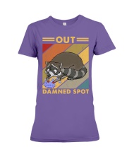 OUT DAMNED SPOT Premium Fit Ladies Tee tile
