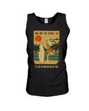 AND INTO THE OCEAN I GO Unisex Tank tile