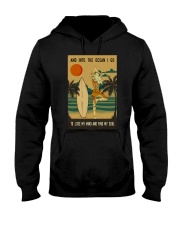 AND INTO THE OCEAN I GO Hooded Sweatshirt tile
