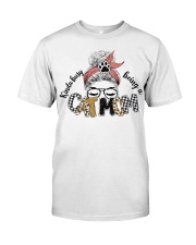 KINDA BUSY BEING A CAT MOM Classic T-Shirt front