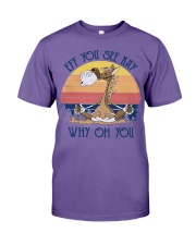 EFF YOU SEE KAY WHY OH YOU Premium Fit Mens Tee tile