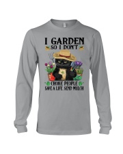 I GARDEN SO I DON'T CHOKE PEOPLE Long Sleeve Tee tile