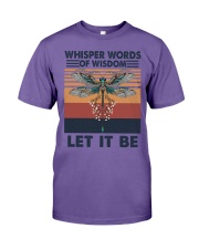 DRAGONFLY LET IT BE Premium Fit Mens Tee tile