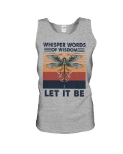 DRAGONFLY LET IT BE Unisex Tank tile
