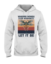 DRAGONFLY LET IT BE Hooded Sweatshirt front