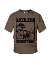 SAVE THE CHUBBY UNICORN Youth T-Shirt tile