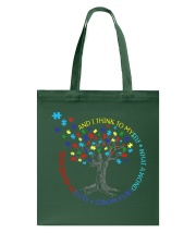 AND I THINK TO MYSELF WHAT A WONDERFUL WORLD Tote Bag tile