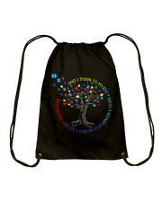 AND I THINK TO MYSELF WHAT A WONDERFUL WORLD Drawstring Bag tile