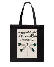 MAY YOU TOUCH DRAGONFLIES AND STARS Tote Bag tile