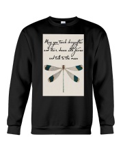 MAY YOU TOUCH DRAGONFLIES AND STARS Crewneck Sweatshirt tile