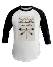MAY YOU TOUCH DRAGONFLIES AND STARS Baseball Tee tile