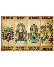 BE STRONG WHEN YOU ARE WEAK 17x11 Poster front