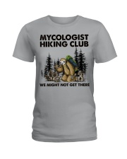 MYCOLOGIST HIKING CLUB WE MIGHT NOT GET THERE Ladies T-Shirt tile