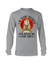 I'M BLUNT BECAUSE GOD ROLL ME THAT WAY Long Sleeve Tee tile