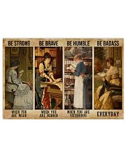BE STRONG WHEN YOU ARE WEAK 17x11 Poster front