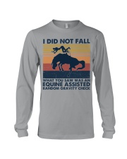 I DID NOT FALL Long Sleeve Tee tile