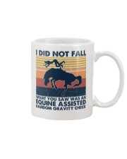 I DID NOT FALL Mug tile