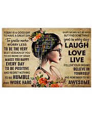TODAY IS A GOOD DAY 17x11 Poster front