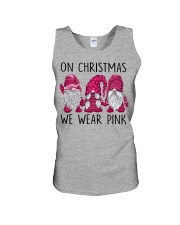 ON CHRISTMAS WE WEAR PINK Unisex Tank tile
