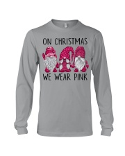 ON CHRISTMAS WE WEAR PINK Long Sleeve Tee tile