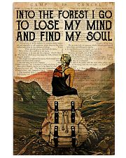 INTO THE FOREST I GO TO LOSE MY MIND 11x17 Poster front
