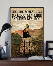 INTO THE FOREST I GO TO LOSE MY MIND 11x17 Poster lifestyle-poster-2