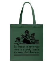 IT'S BETTER TO HAVE YOUR NOSE Tote Bag tile
