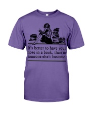 IT'S BETTER TO HAVE YOUR NOSE Premium Fit Mens Tee tile