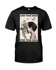 LOSE YOUR MIND FIND YOUR SOUL Premium Fit Mens Tee tile