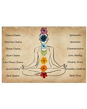 YOGA CHAKRA 17x11 Poster front