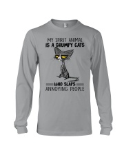 MY SPIRIT ANIMAL IS A GRUMPY CAT Long Sleeve Tee tile