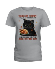 TOUCH MY TURKEY Ladies T-Shirt tile