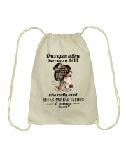 ONCE UPON A TIME THERE WAS A GIRL WHO REALLY LOVES Drawstring Bag tile