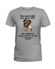 ONCE UPON A TIME THERE WAS A GIRL WHO REALLY LOVES Ladies T-Shirt tile