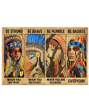 BE STRONG WHEN YOU ARE WEAK 17x11 Poster front