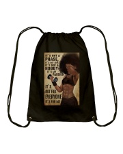 IT'S NOT A PHASE IT'S MY LIFE Drawstring Bag tile