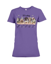 IT'S OKAY Premium Fit Ladies Tee tile