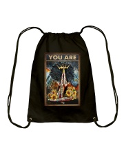 YOU ARE Drawstring Bag tile