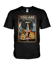 YOU ARE V-Neck T-Shirt tile