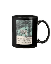 AND INTO THE BARN I GO TO LOSE MY MIND Mug tile