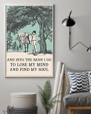 AND INTO THE BARN I GO TO LOSE MY MIND 11x17 Poster lifestyle-poster-1
