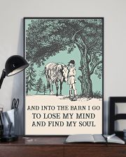 AND INTO THE BARN I GO TO LOSE MY MIND 11x17 Poster lifestyle-poster-2